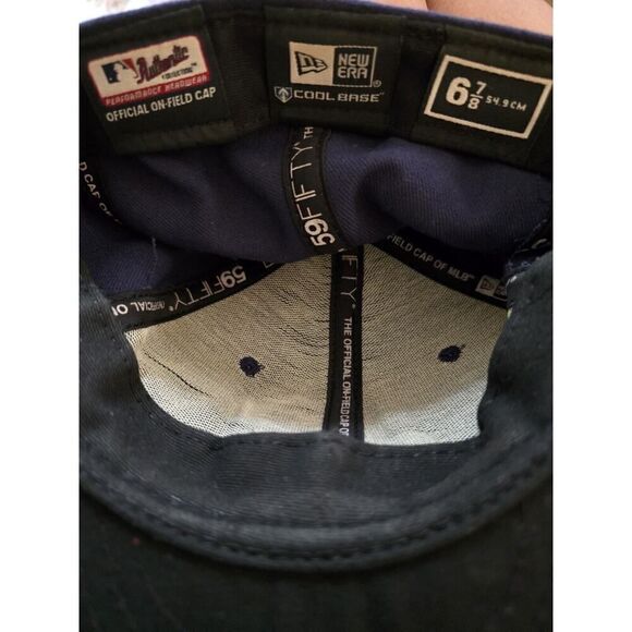 Cleveland Indians CLE MLB Authentic New Era 59FIFTY Fitted Cap 5950 Hat - Picture 6 of 7